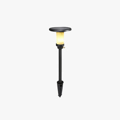 Lámpara de Jardín Estaca LED Solar IP65 Diseño Moderno Negra