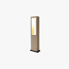 Baliza De Exterior Jardin LED Moderno IP65 Gris Rectangular