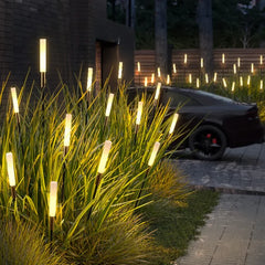 Luces solares para jardín LED IP65 modernas tipo caña