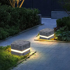Lámpara Decorativa para Exterior Solar LED IP65 de Diseño Moderno para Jardín
