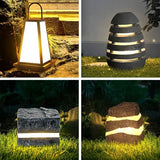 Lámpara Decorativa para Exterior Solar LED IP65 de Diseño Moderno para Jardín