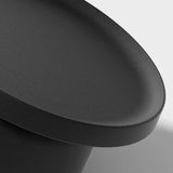 Lámpara de Pie para Terraza Exterior LED Solar IP65 Diseño Moderno Negra