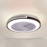 Ventilador de techo plafon led estilo nórdico minimalista