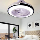 Ventilador de techo plafon led estilo nórdico minimalista