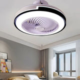 Ventilador de techo plafon led estilo nórdico minimalista