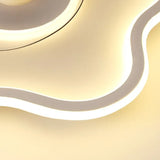 Ventilador de techo con luz moderno de diseño LED silencioso para dormitorio