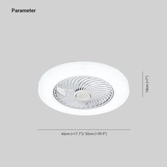 Plafon led ventilador de techo para dormitorio moderno