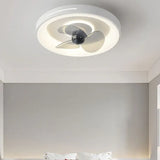 Ventilador plafon led diseño rectangular y colorido