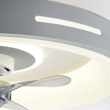 Ventilador plafon led diseño rectangular y colorido