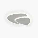 Plafón triangular de diseño moderno con LED blanco para dormitorio