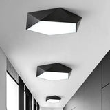 Lampara para techo bajo diseño hexagonal para salón