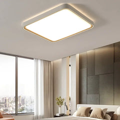 Lamparas para techos bajos modernas diseño circular delgado para salón