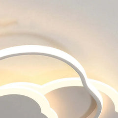 Lampara de techo infantil nube LED regulable con luz suave para dormitorio