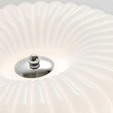 Lamparas para sala de techo bajo diseño circular estilo crema