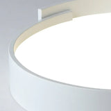 Lamparas techo redondas LED diseño blanco para dormitorio