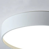 Lamparas techo redondas LED diseño blanco para dormitorio