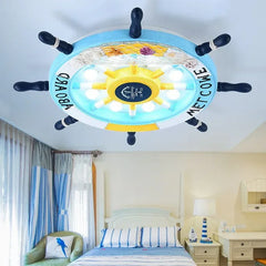 Lamparas para habitacion juvenil techo creativa diseño barco