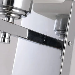 Apliques de luz pared rectangular blanca para salón