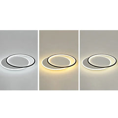 Lámpara de Techo LED Regulable Diseño Geométrico Estilo Moderno para Dormitorio