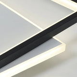 Lámpara de Techo LED Regulable Diseño Geométrico Estilo Moderno para Dormitorio