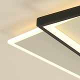 Lámpara de Techo LED Regulable Diseño Geométrico Estilo Moderno para Dormitorio