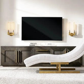 Lámparas de pared para sala modernas con doble vidrio