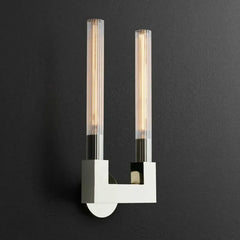 Lámparas de pared para sala modernas con doble vidrio