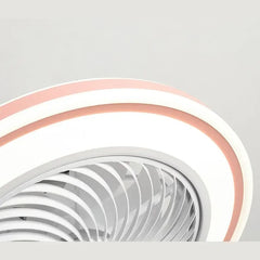 Plafon ventilador led para dormitorio estilo sencillo