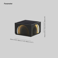 Lámpara Solar de Jardín de Acero Inoxidable Impermeable