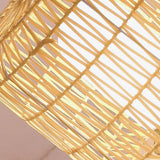 Lámpara solar LED de pie exterior vintage farol trenzado