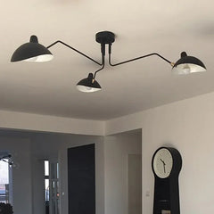 Lamparas de techo industriales led diseño minimalista de brazo largo