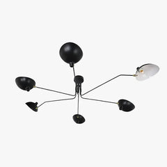 Lamparas de techo industriales led diseño minimalista de brazo largo