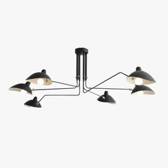 Lamparas de techo industriales led diseño minimalista de brazo largo