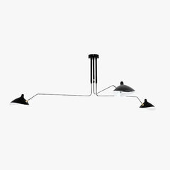 Lamparas de techo industriales led diseño minimalista de brazo largo
