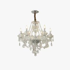 Lámparas colgantes cristal diseño elegante para salón de lujo
