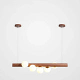 Lámparas colgantes para comedor de madera diseño moderno y creativo