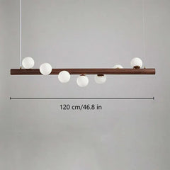 Lámparas colgantes para comedor de madera diseño moderno y creativo