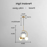 Lamparas colgantes doradas diseño moderno y creativo con LED