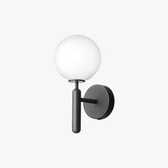 Aplique pared pasillo led lámpara de diseño simple esférico