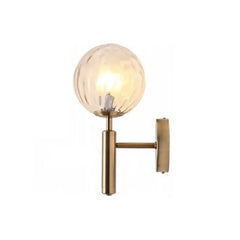 Aplique pared pasillo led lámpara de diseño simple esférico