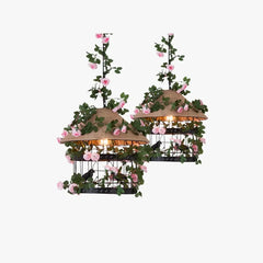 Lamparas decorativas para comedor diseño moderno y creativo con plantas