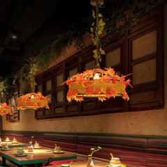 Lamparas decorativas para comedor diseño moderno y creativo con plantas