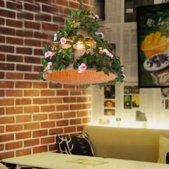 Lamparas decorativas para comedor diseño moderno y creativo con plantas