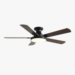 Plafón LED regulable con ventilador para dormitorio