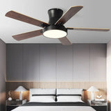 Plafón LED regulable con ventilador para dormitorio