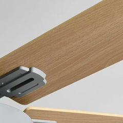 Plafón LED regulable con ventilador para dormitorio