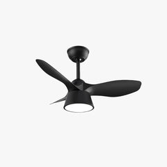 Plafon LED regulable con mando a distancia y ventilador integrado