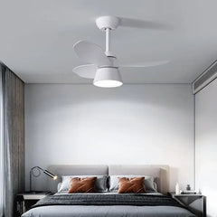 Plafon LED regulable con mando a distancia y ventilador integrado
