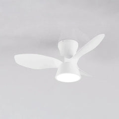 Plafon LED regulable con mando a distancia y ventilador integrado