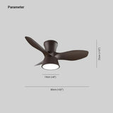 Plafon LED regulable con mando a distancia y ventilador integrado